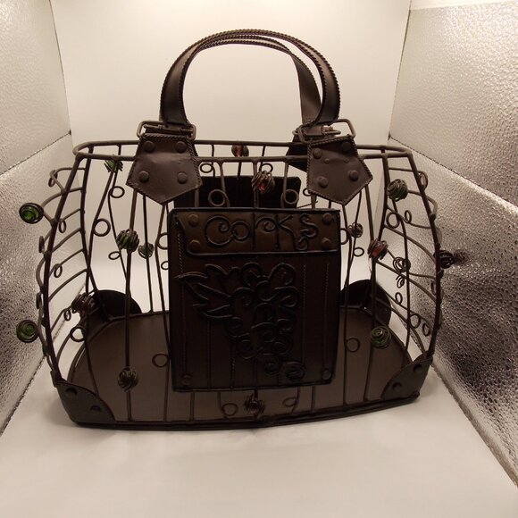 Cork Cage Handbag - Picture 3 of 15